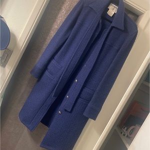 Chanel blue jacket